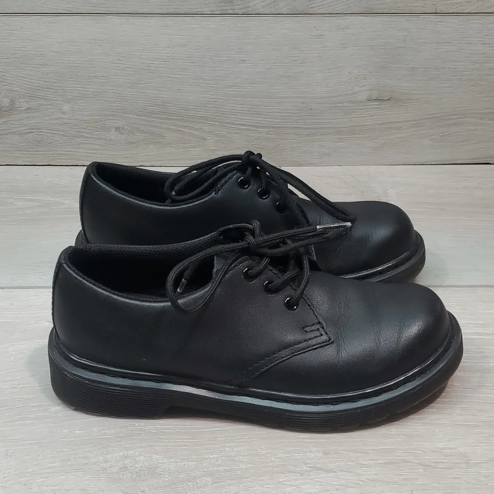 NEW Dr.Martens Kids Boys Mono J Chunky Tractor Platform shoes boots sz US 2